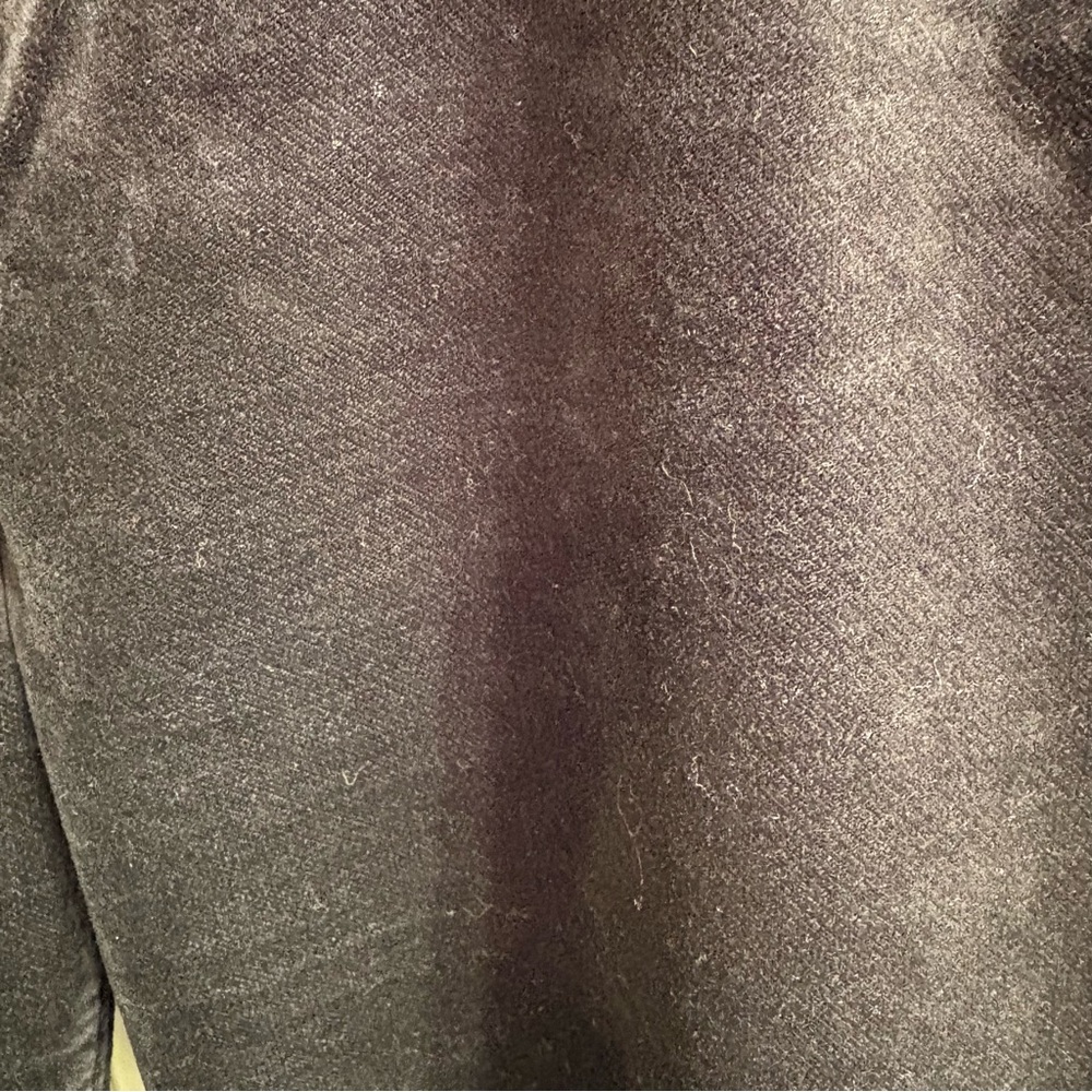 Tall Ann Taylor Black Velvet Modern Skinny Pants 16 Tall - Picture 4 of 11